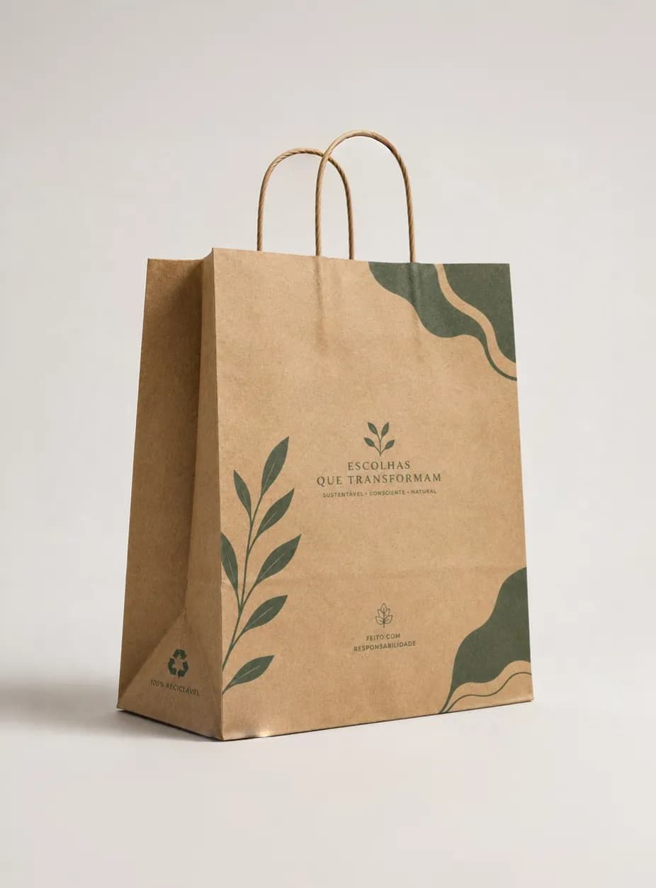 Sacolas Kraft